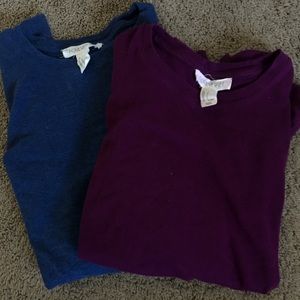 2 pack long sleeve shirts